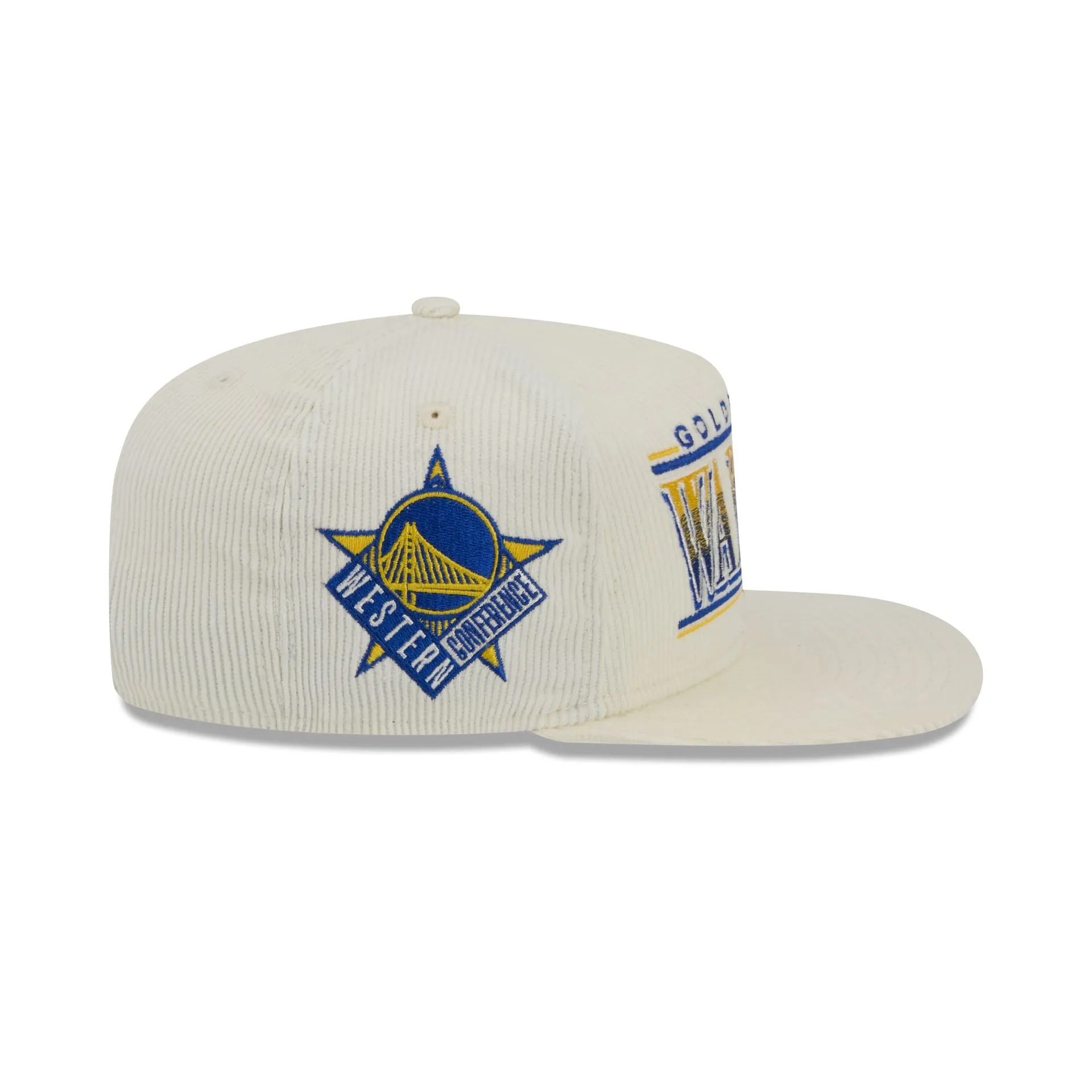 Golden State Warriors Throwback Corduroy Golfer Hat sold by New Era product image thumbnail 4