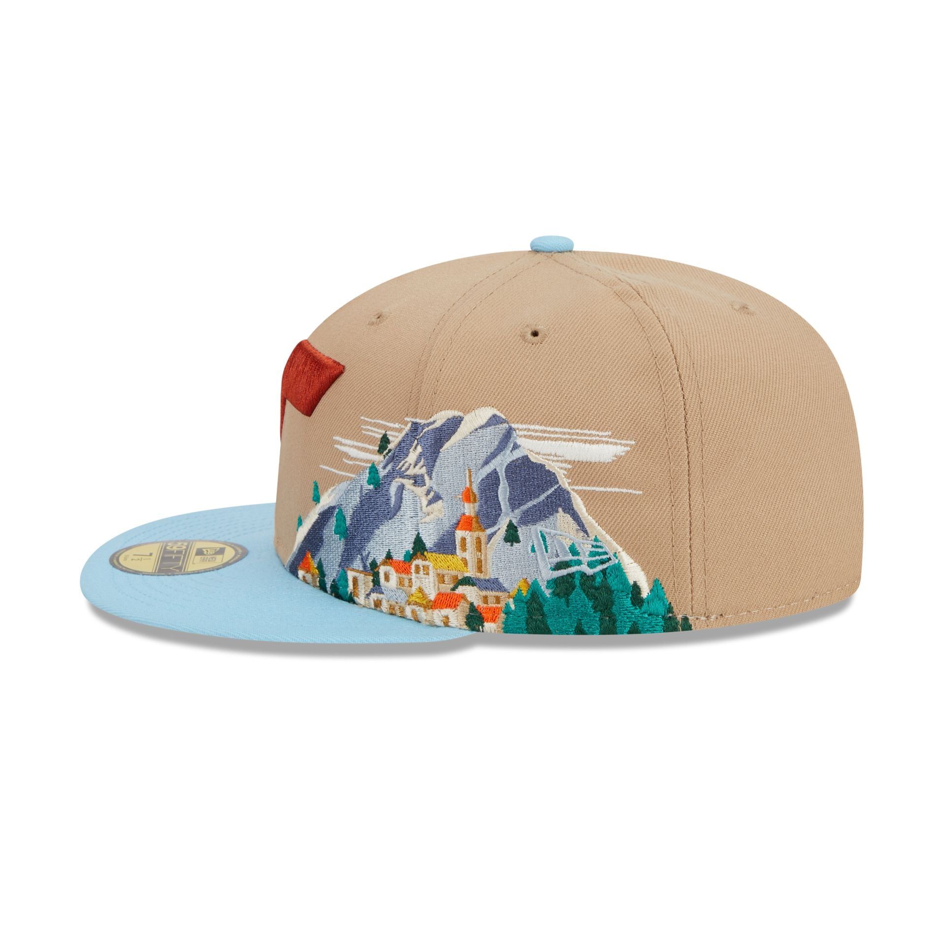 Utah Jazz Snowcapped 59FIFTY Fitted Hat sold by New Era product image thumbnail 4