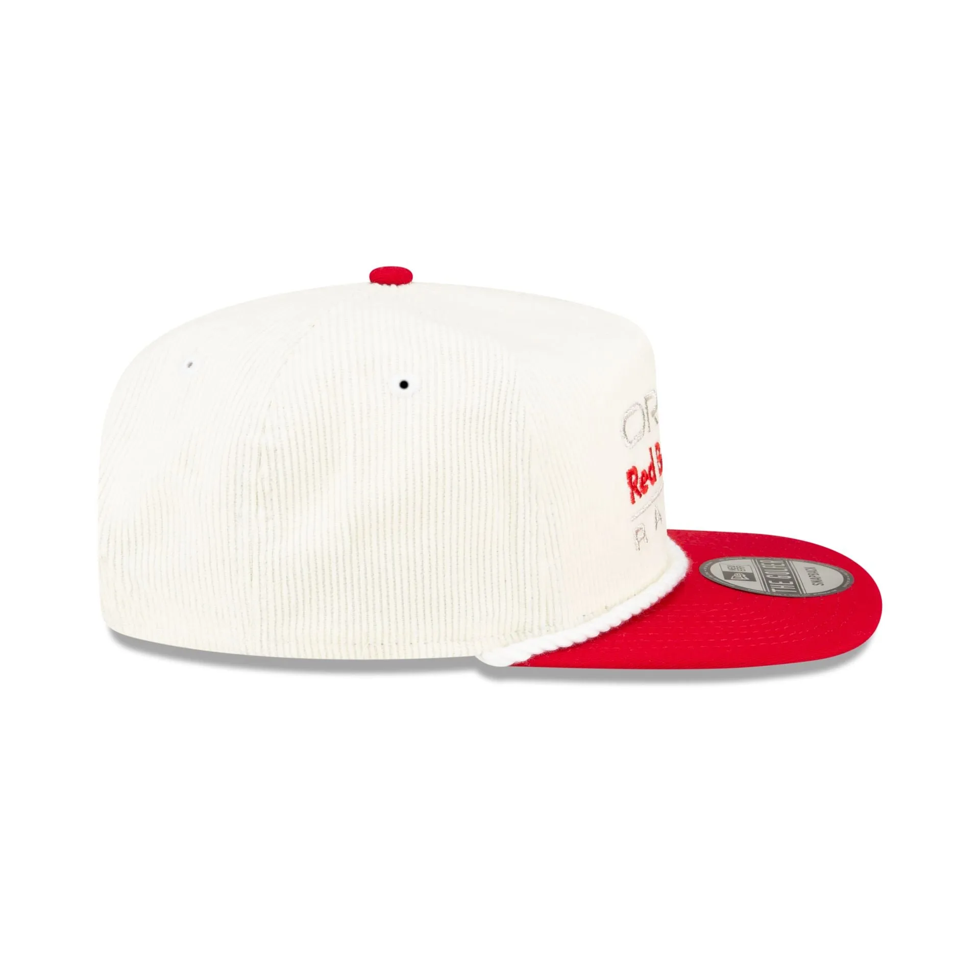 Oracle Red Bull Racing Essential White Corduroy Golfer Hat sold by New Era product image thumbnail 5