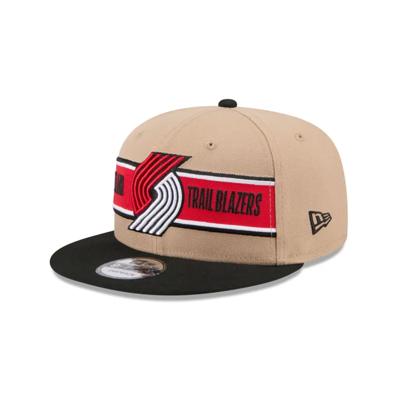 Portland Trail Blazers 2024 Draft 9FIFTY Snapback Hat sold by New Era