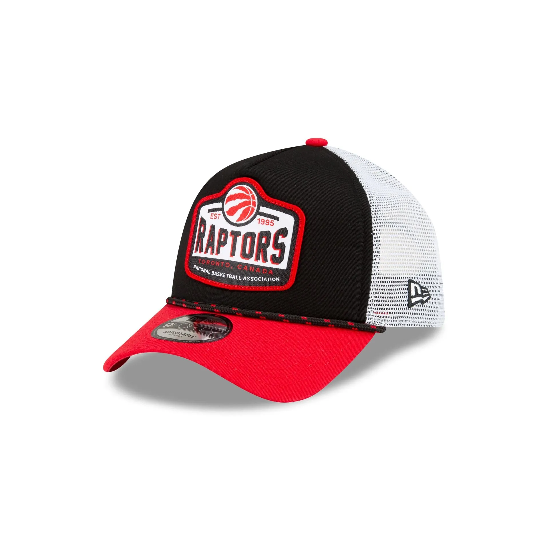 Toronto Raptors 2024 Rally Drive 9FORTY A-Frame Trucker Hat sold by New Era