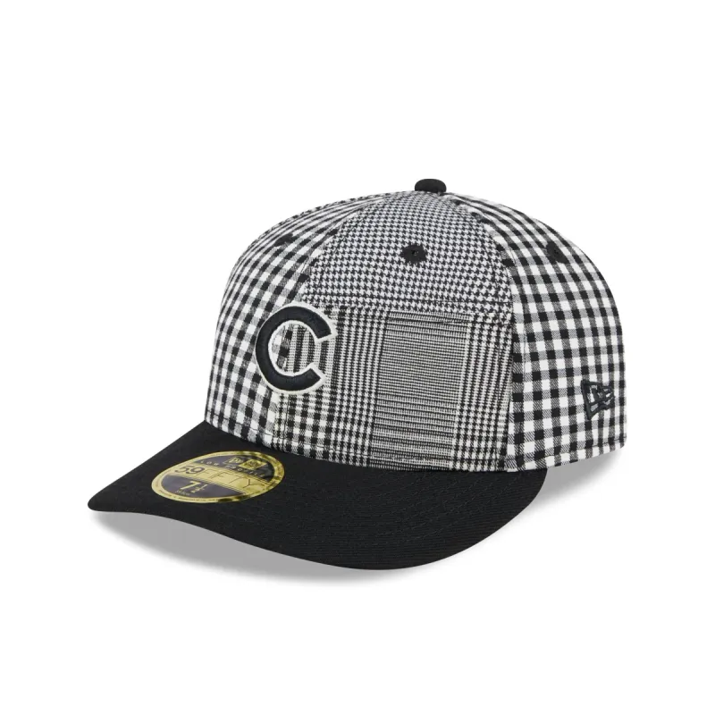 Chicago Cubs Patch Plaid Low Profile 59FIFTY Fitted Hat sold by New Era