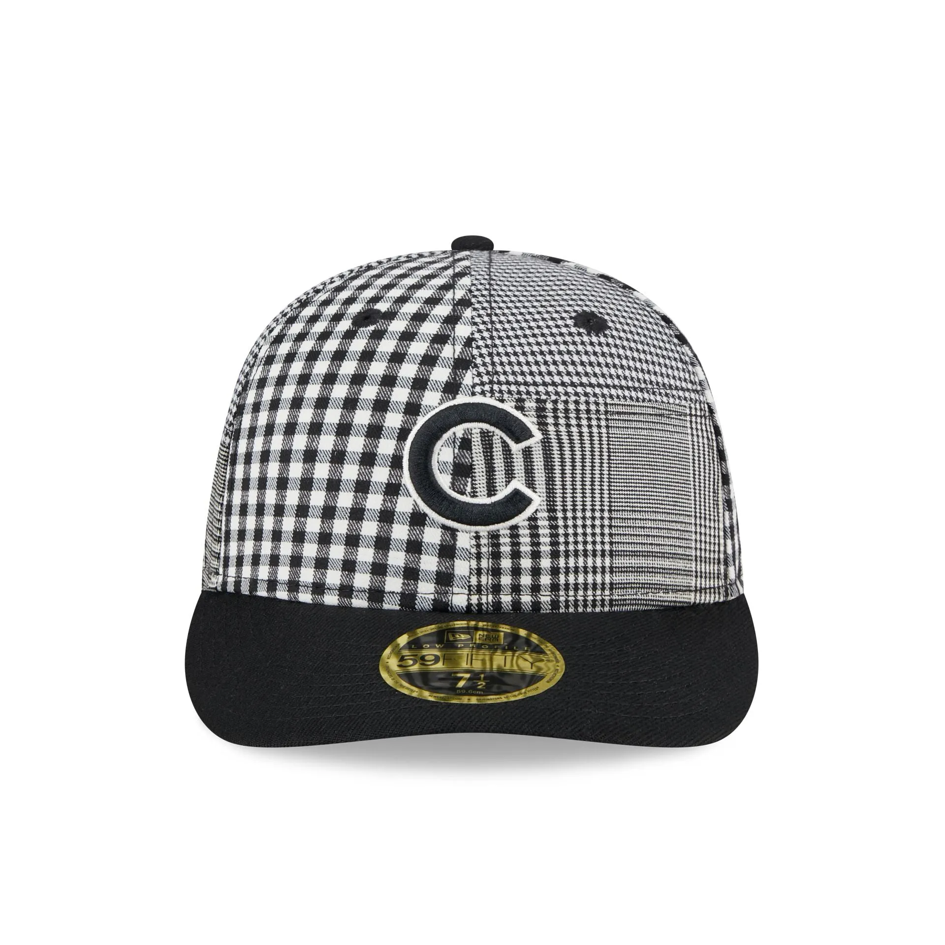 Chicago Cubs Patch Plaid Low Profile 59FIFTY Fitted Hat sold by New Era product image thumbnail 2
