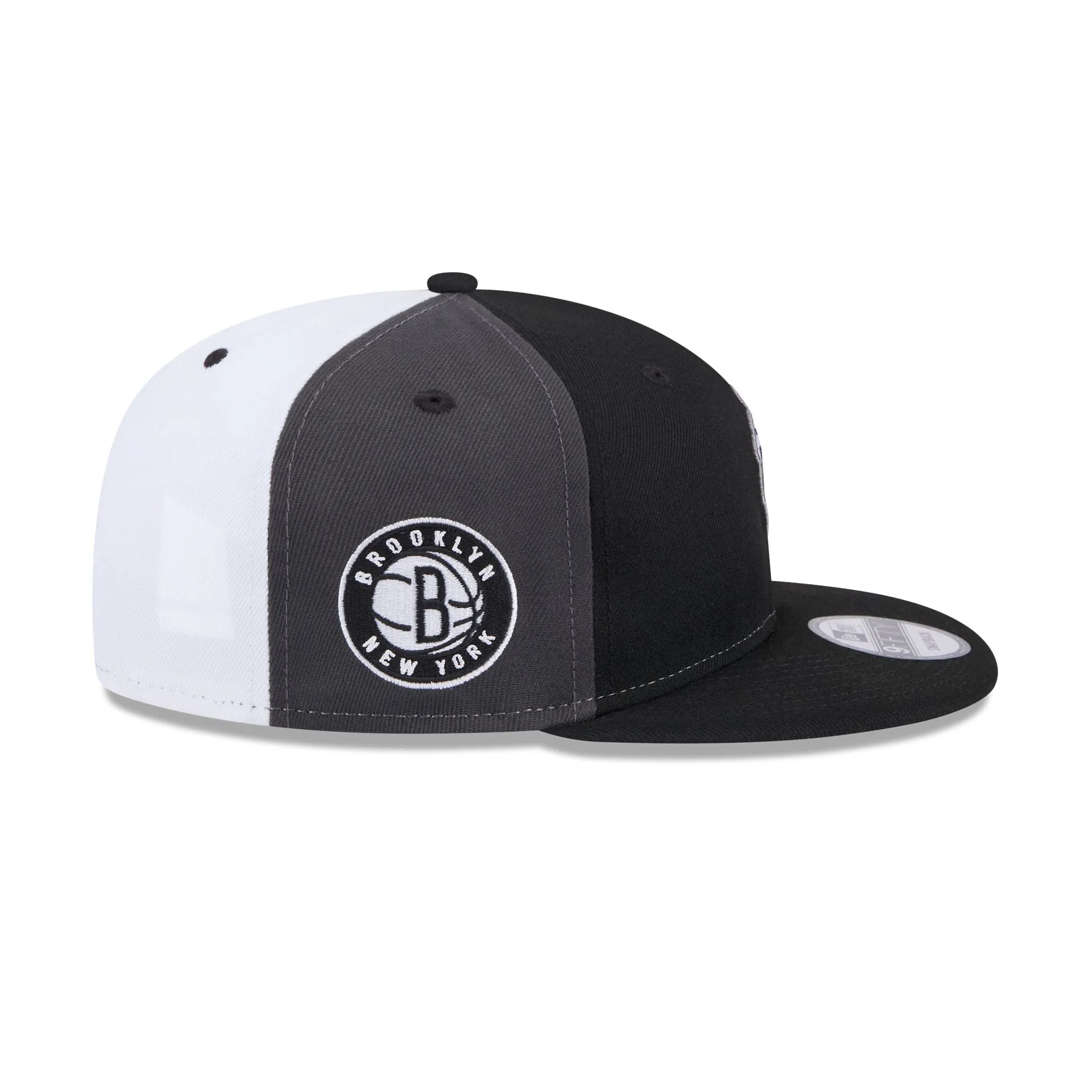 Brooklyn Nets Front Logoman 9FIFTY Snapback Hat sold by New Era product image thumbnail 4
