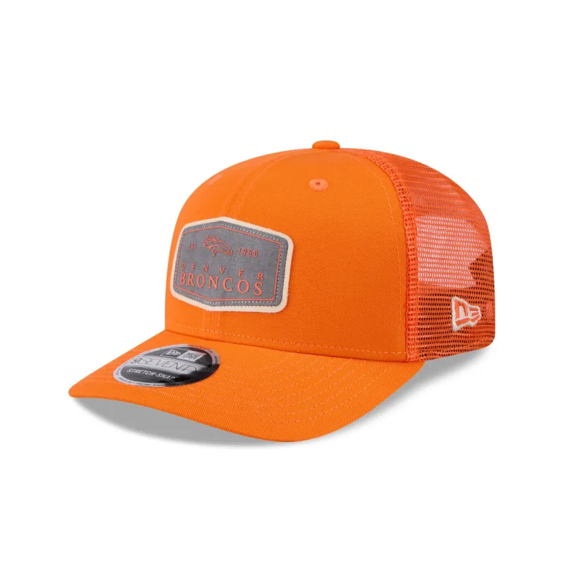 Denver Broncos Labeled 9SEVENTY Stretch-Snap Hat sold by New Era