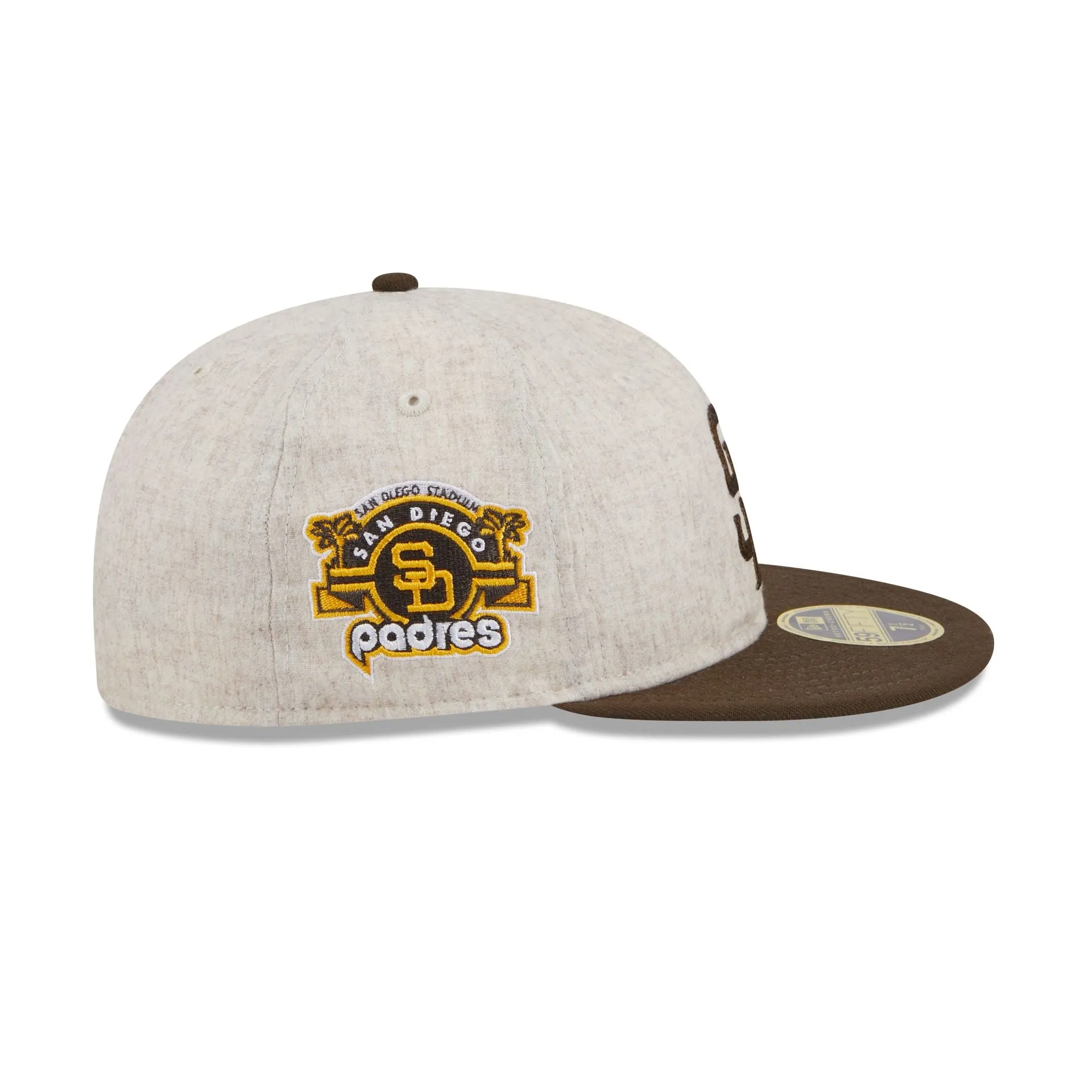 San Diego Padres Melton Wool Retro Crown 59FIFTY Fitted Hat sold by New Era product image thumbnail 4