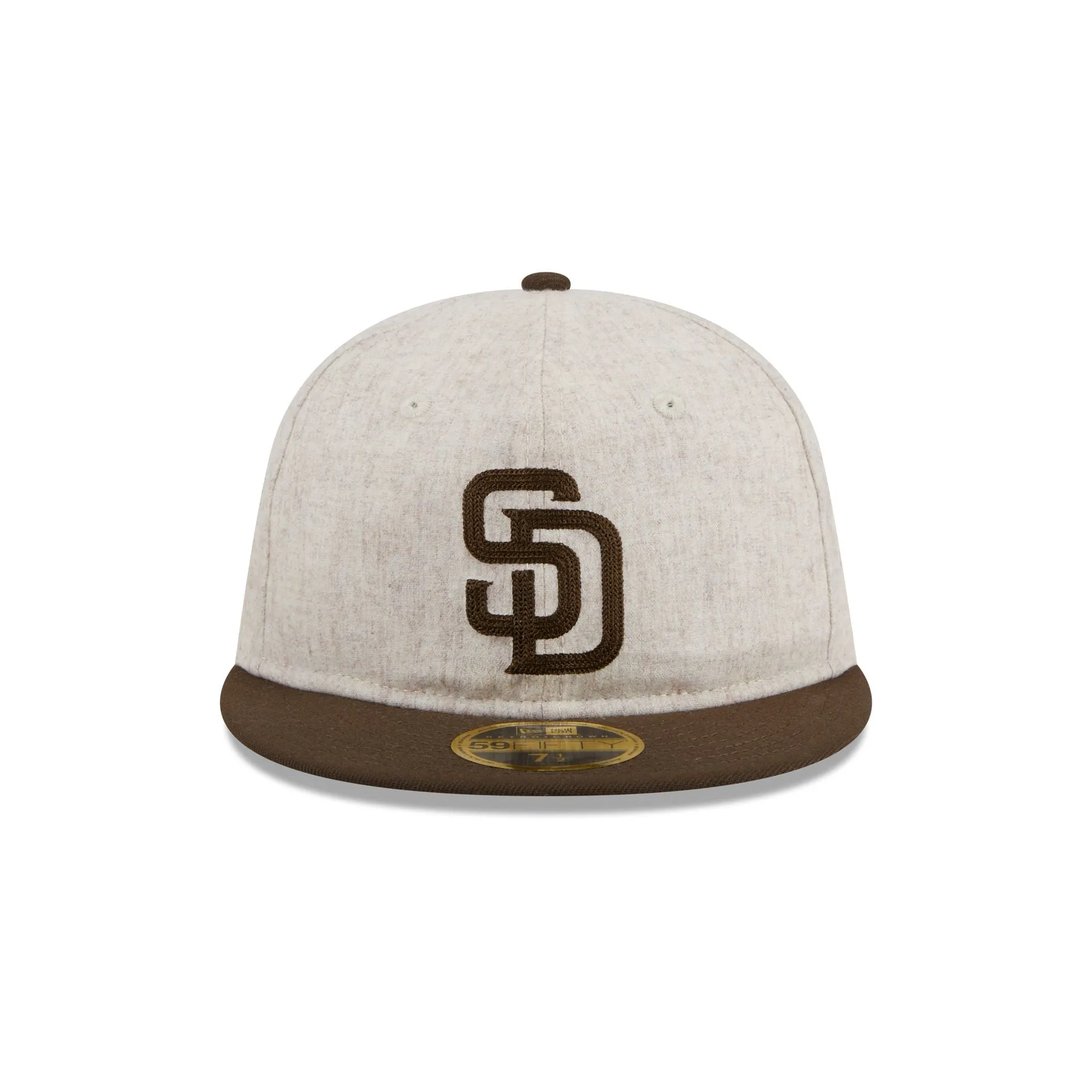 San Diego Padres Melton Wool Retro Crown 59FIFTY Fitted Hat sold by New Era product image thumbnail 2