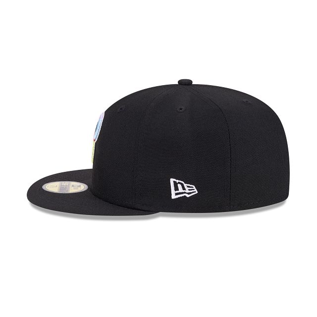 Philadelphia Phillies Color Pack Black 59FIFTY Fitted Hat sold by New Era product image thumbnail 5