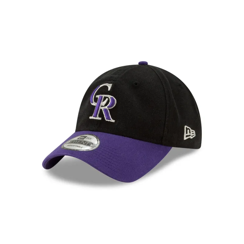 Colorado Rockies Core Classic Replica Alt 9TWENTY Adjustable Hat sold by New Era