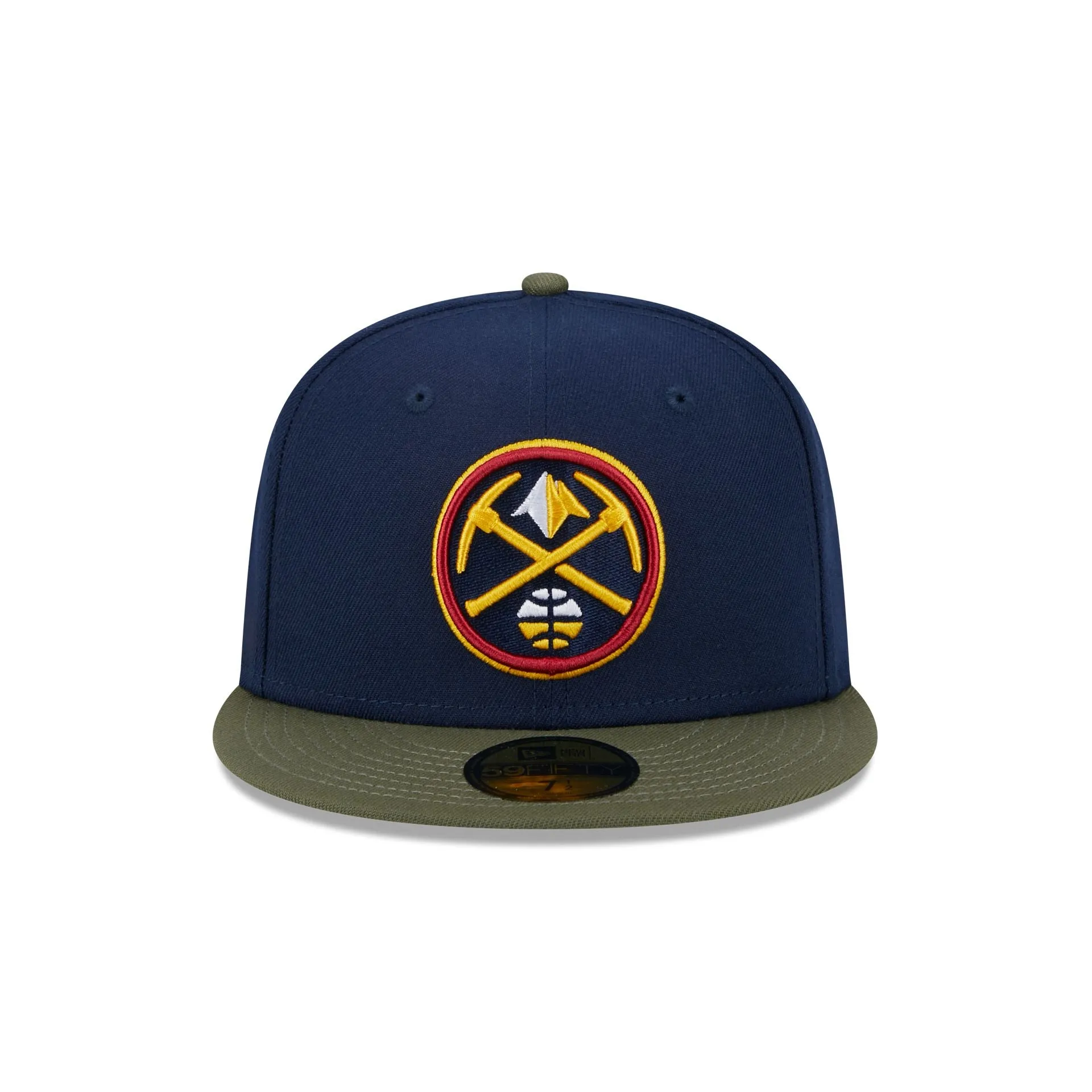 Denver Nuggets Olive Visor 59FIFTY Fitted Hat sold by New Era product image thumbnail 2