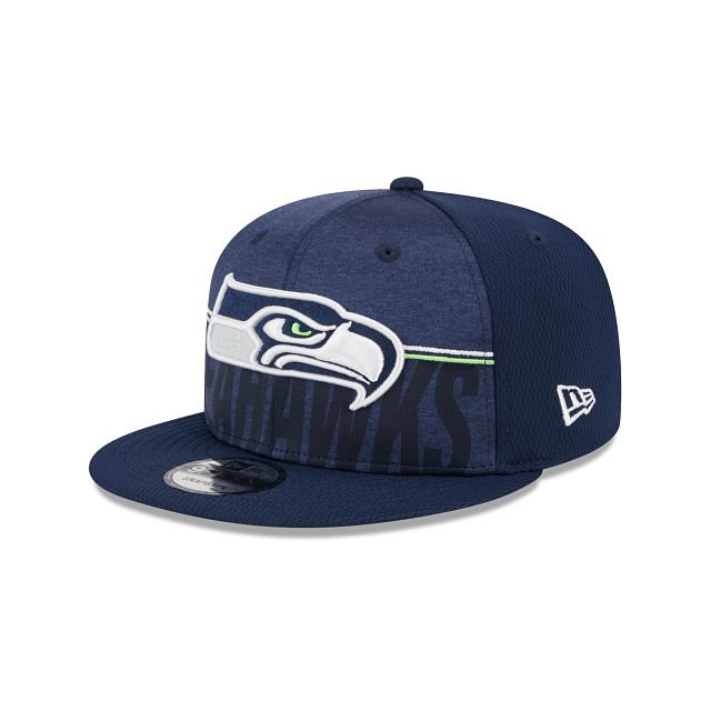 Seattle Seahawks 2023 Training 9FIFTY Snapback Hat sold by New Era
