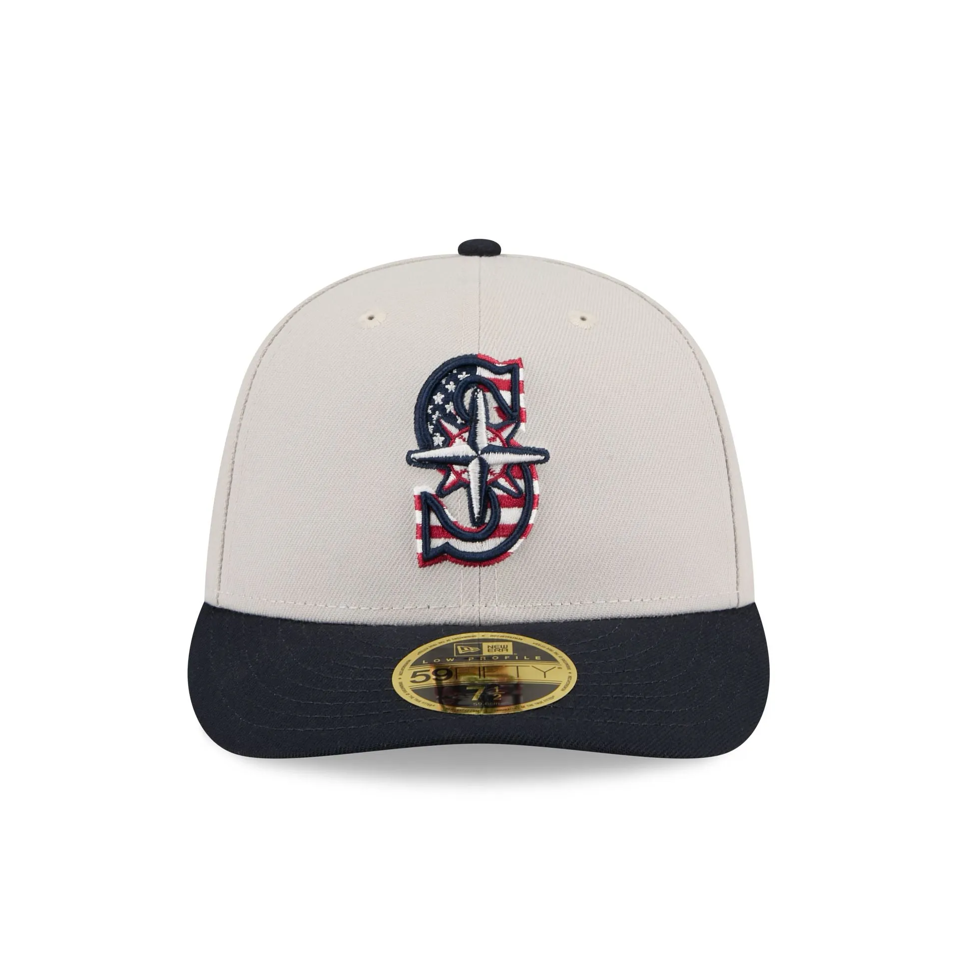 Seattle Mariners Independence Day 2024 Low Profile 59FIFTY Fitted Hat sold by New Era product image thumbnail 2