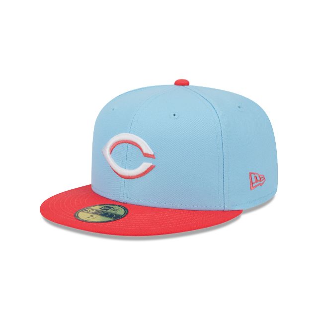 Cincinnati Reds Color Pack Blue 59FIFTY Fitted Hat sold by New Era