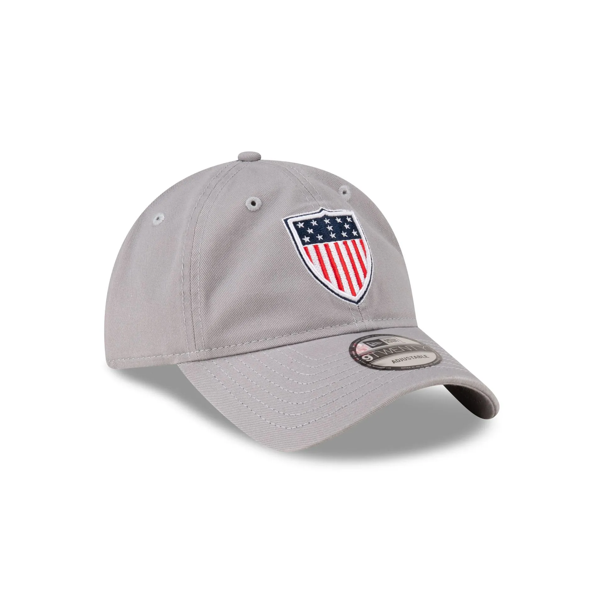 Team USA Shield Gray 9TWENTY Adjustable Hat sold by New Era product image thumbnail 3
