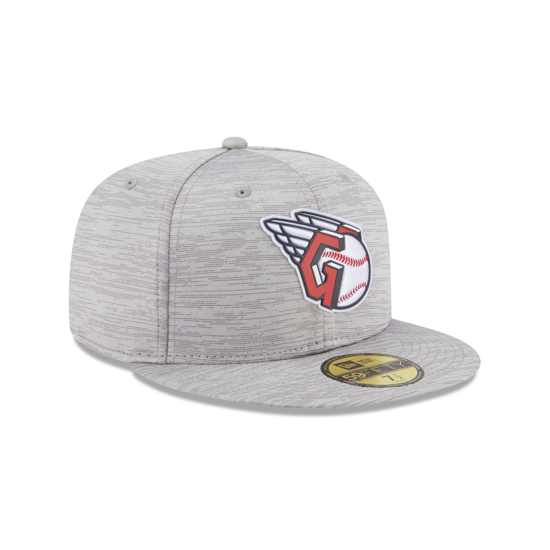 Cleveland Guardians 2023 Clubhouse Gray 59FIFTY Fitted Hat sold by New Era product image thumbnail 3