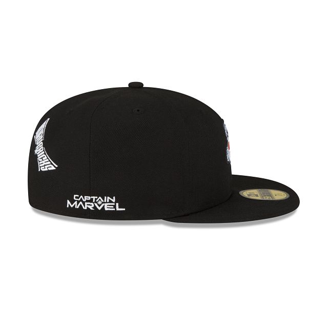 Marvel X Dallas Mavericks Black 59FIFTY Fitted Hat sold by New Era product image thumbnail 5