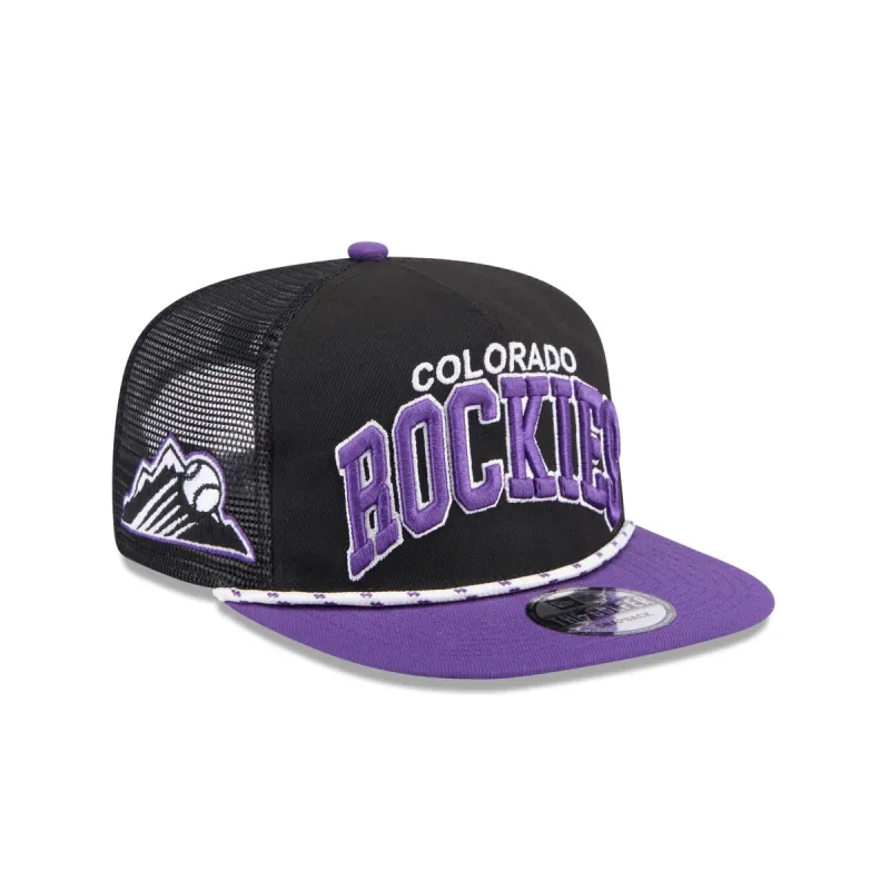 Colorado Rockies Throwback Golfer Hat sold by New Era