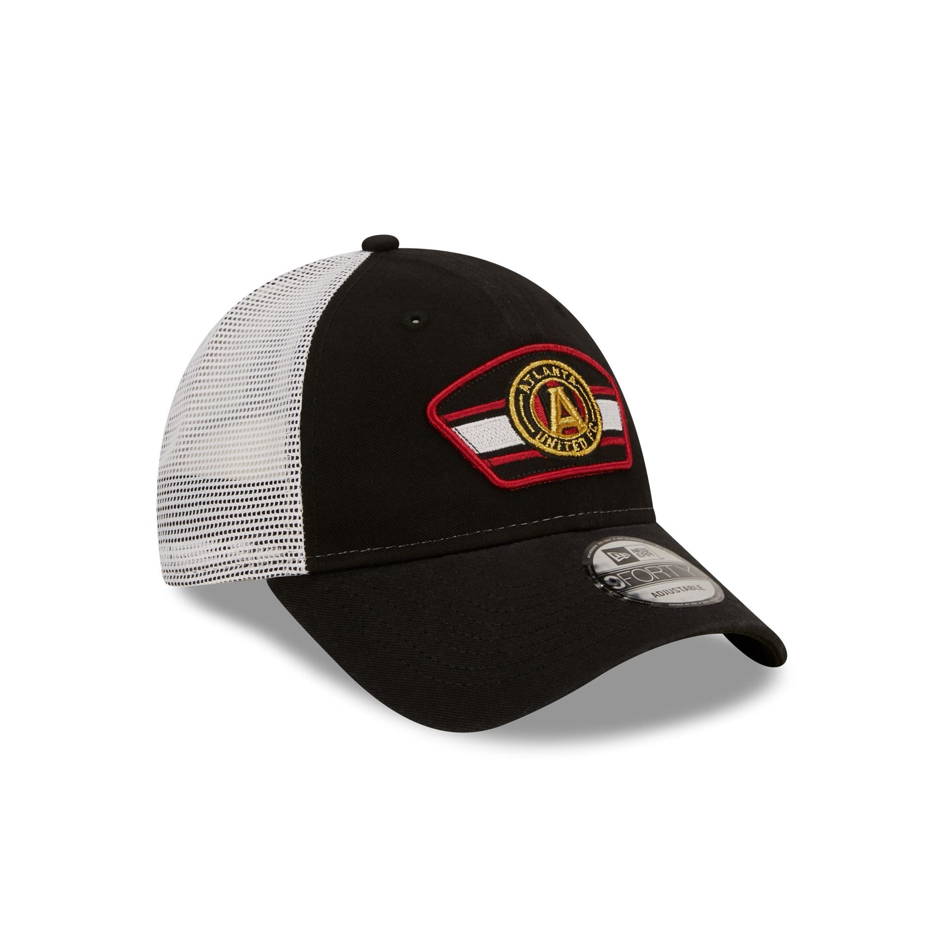Atlanta United FC Black 9FORTY Trucker Hat sold by New Era product image thumbnail 3