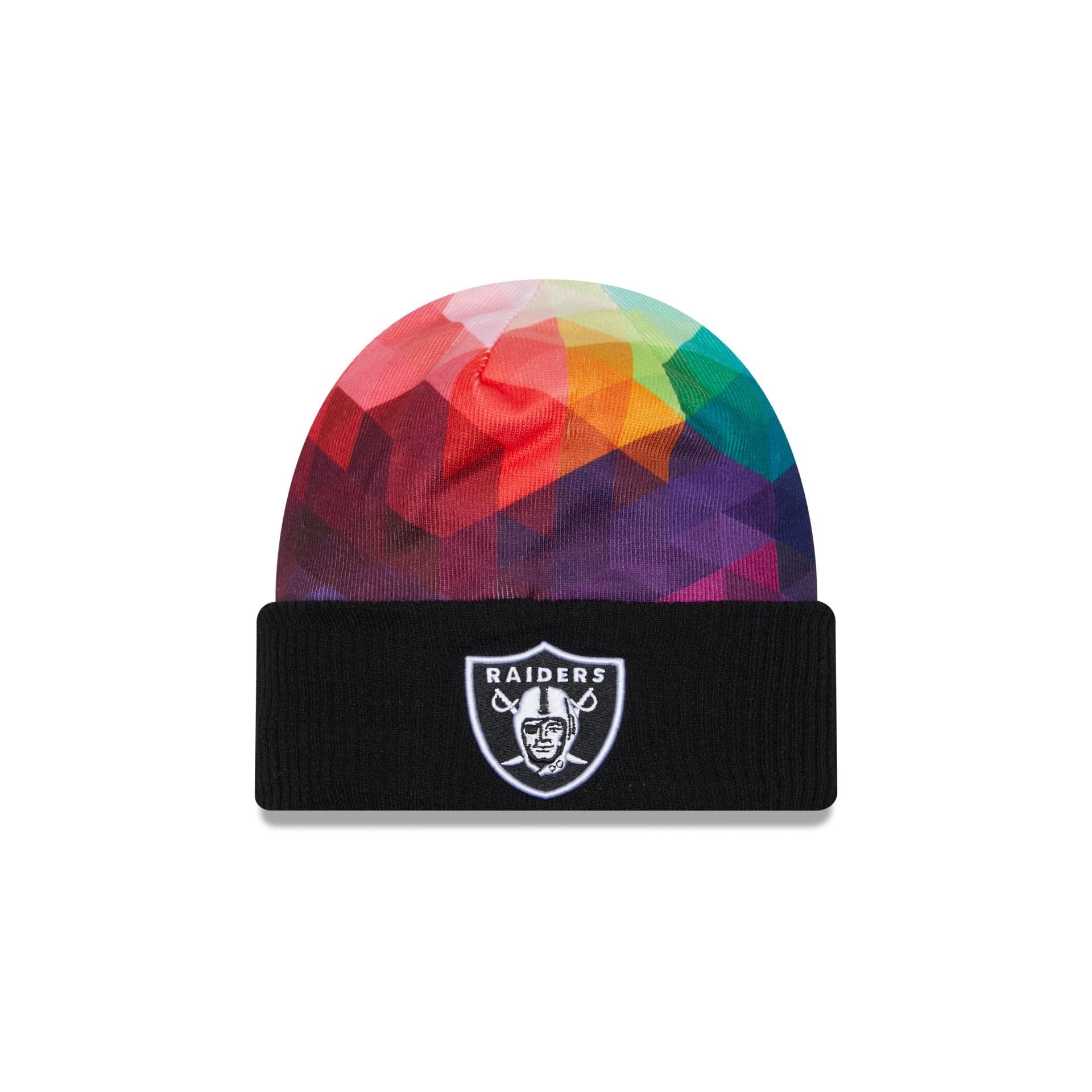 Las Vegas Raiders 2023 Crucial Catch Knit Hat sold by New Era