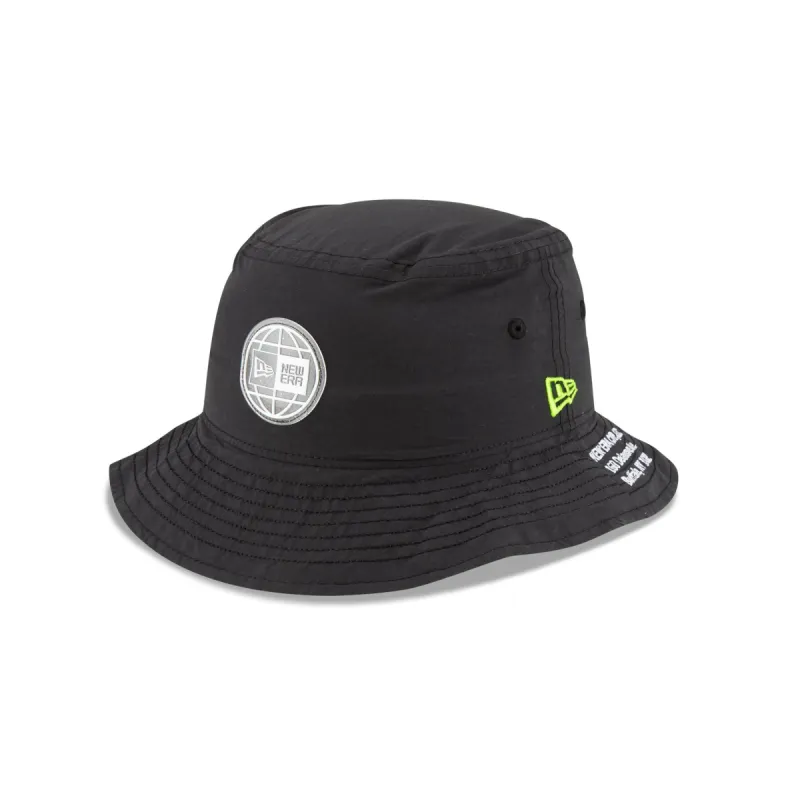 New Era Cap Earth Day Black Bucket Hat sold by New Era