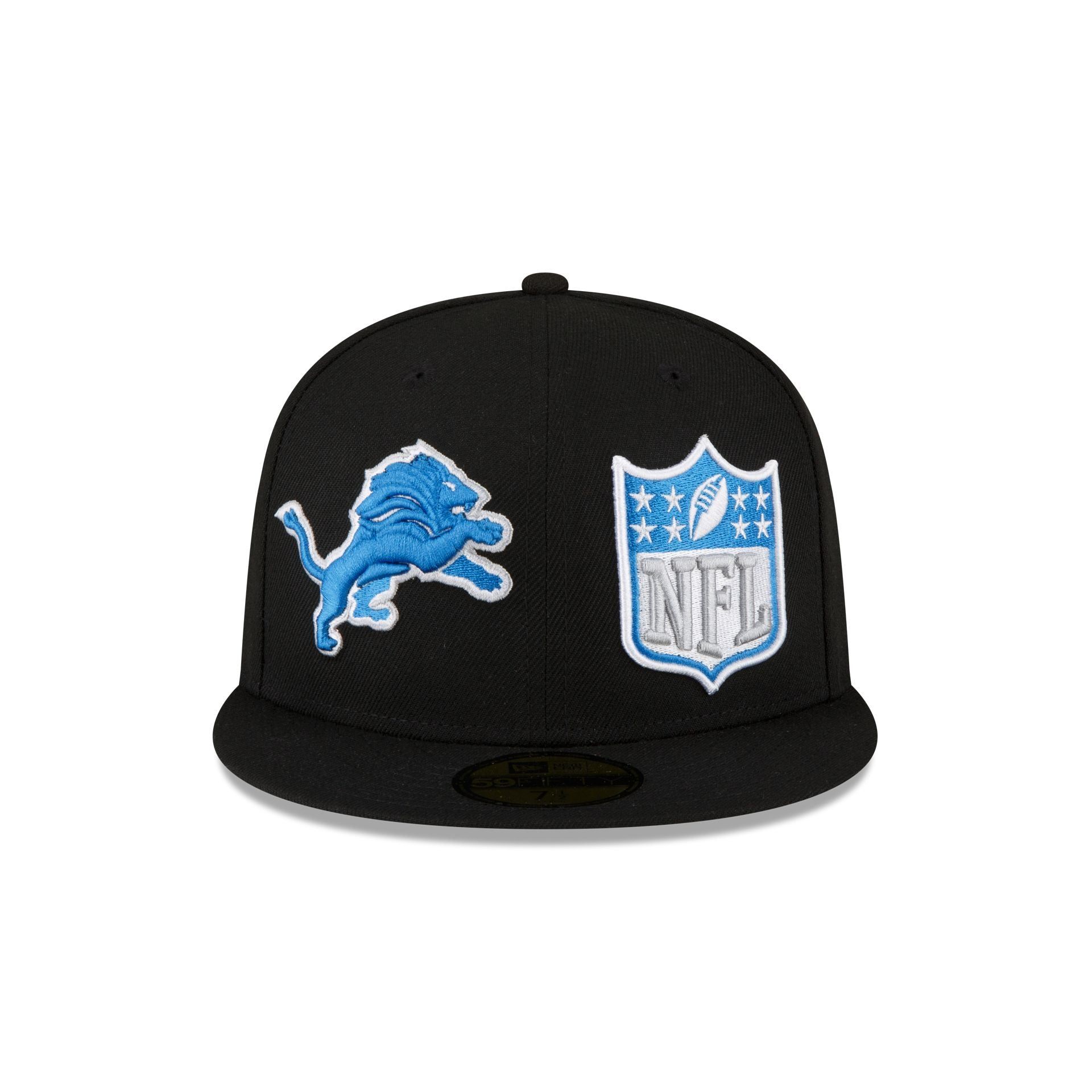 Detroit Lions 2023 Sideline Black 59FIFTY Fitted Hat sold by New Era product image thumbnail 2
