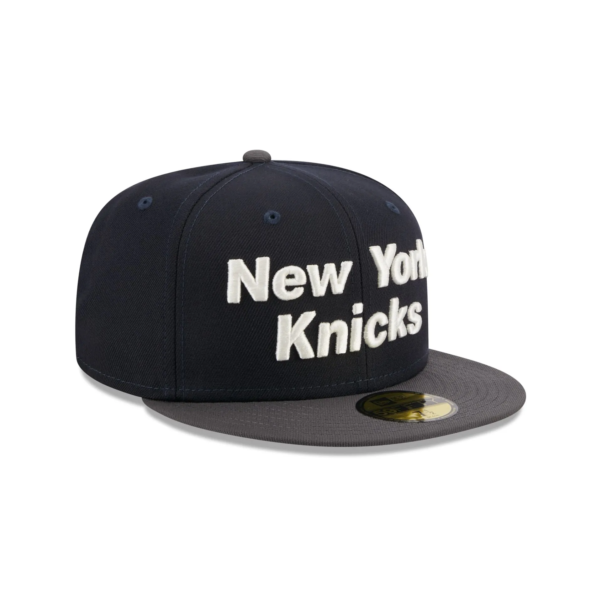 New York Knicks Navy Crown 59FIFTY Fitted Hat sold by New Era product image thumbnail 3