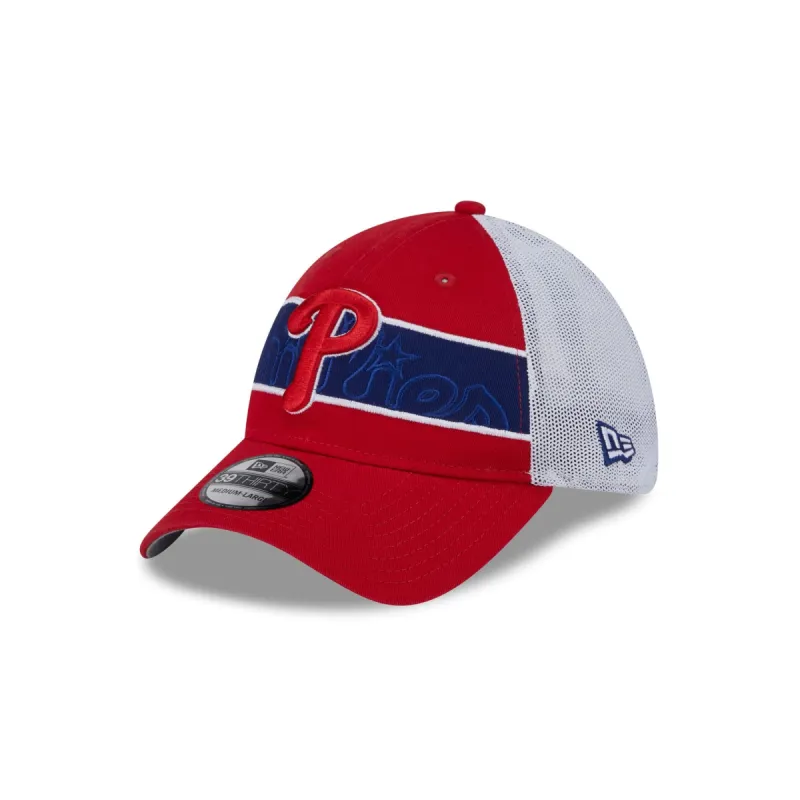 Philadelphia Phillies Banded 39THIRTY Stretch Fit Hat sold by New Era