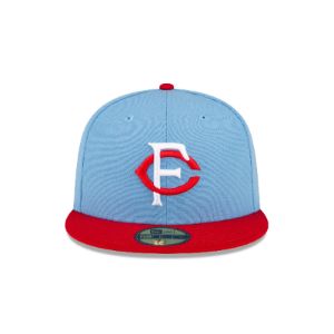 Rochester Red Wings Blue 59FIFTY Fitted Hat sold by New Era