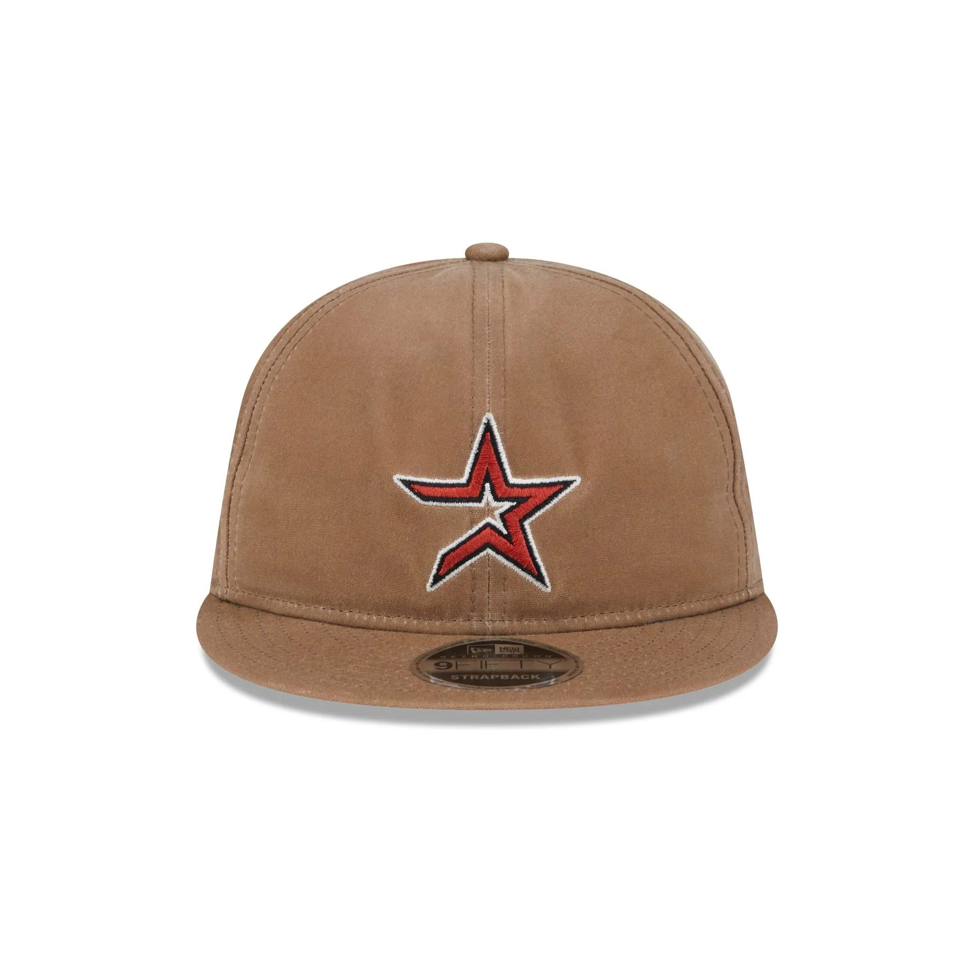 Houston Astros Khaki Retro Crown 9FIFTY Adjustable Hat sold by New Era product image thumbnail 2