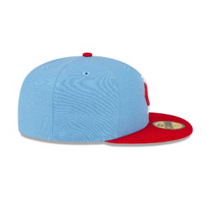 Rochester Red Wings Blue 59FIFTY Fitted Hat sold by New Era