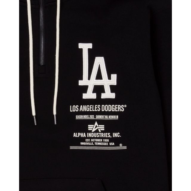 Alpha Industries X Los Angeles Dodgers Zipper Hoodie sold by New Era product image thumbnail 3