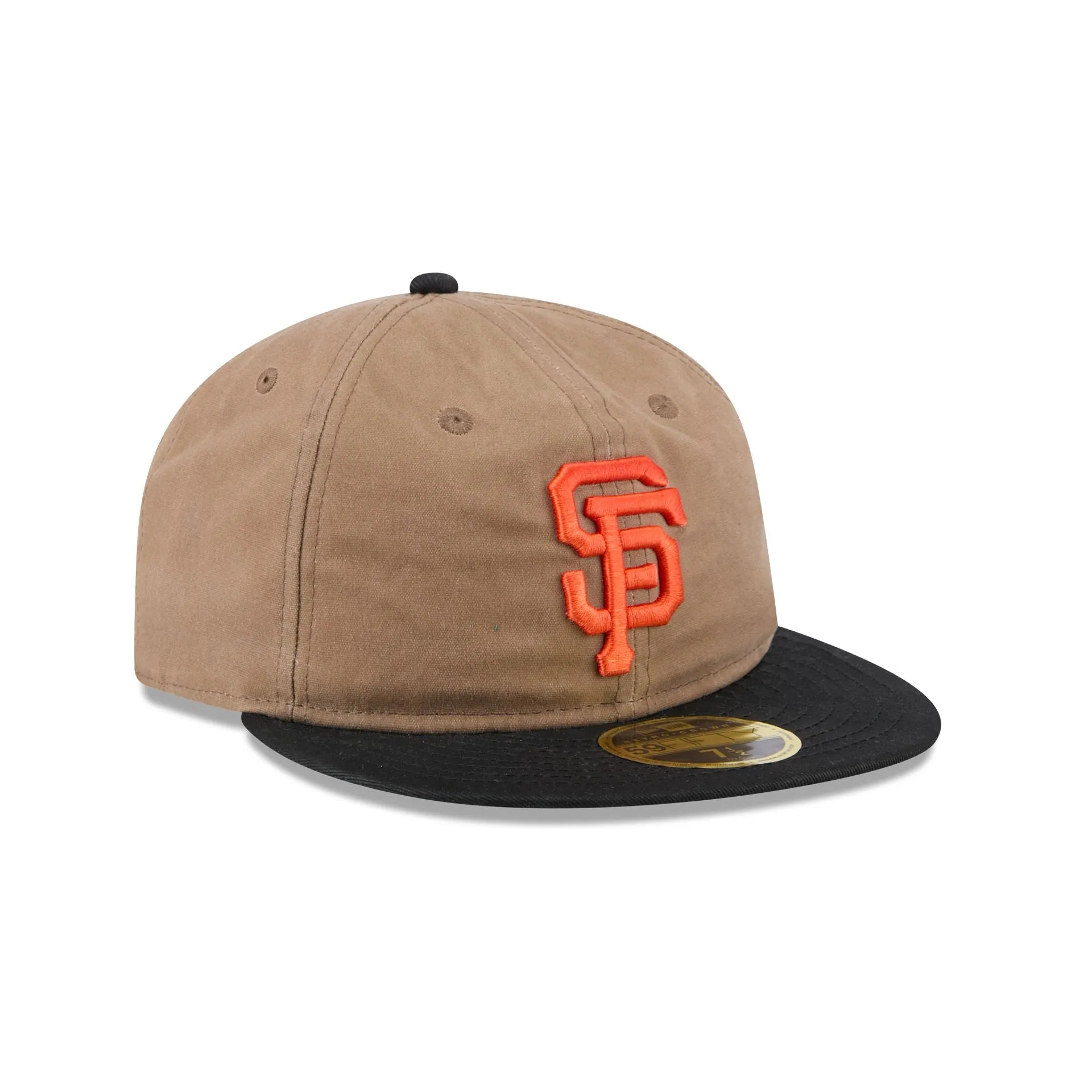 San Francisco Giants Wax Canvas Retro Crown 59FIFTY Fitted Hat sold by New Era product image thumbnail 3