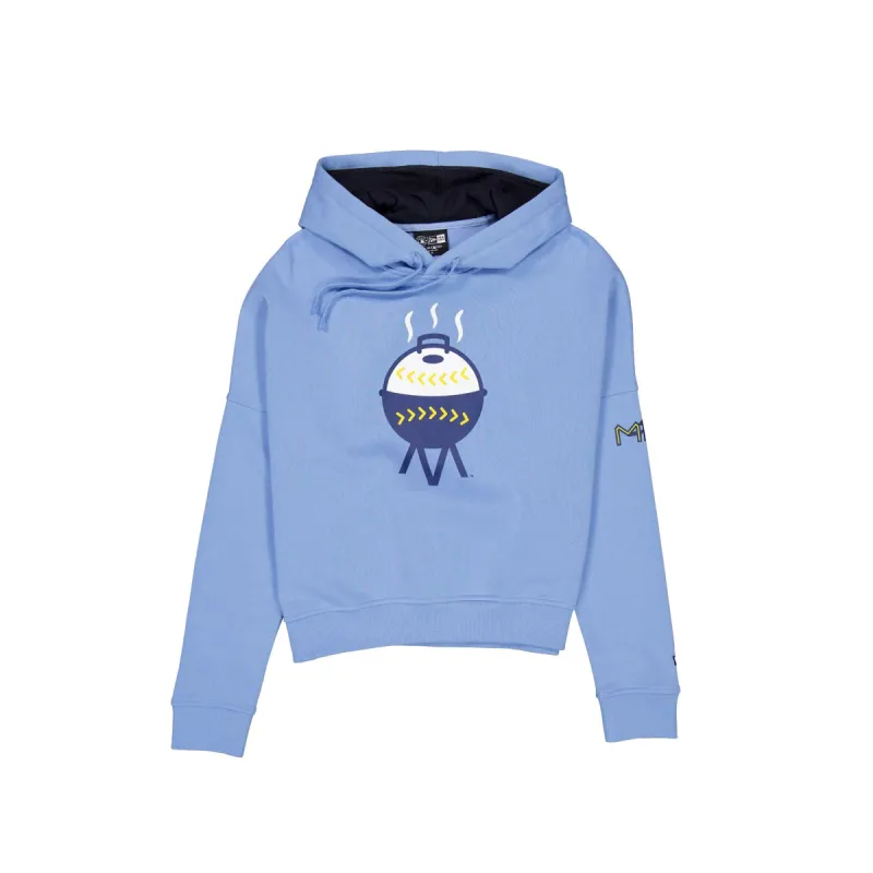 Milwaukee Brewers City Connect Women's Hoodie sold by New Era