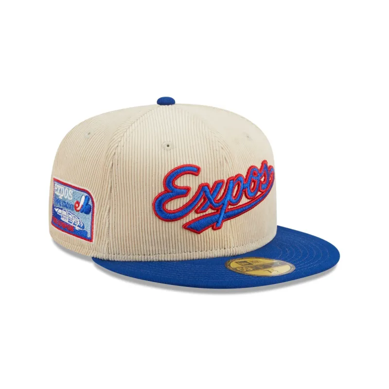 Montreal Expos Cord Classic 59FIFTY Fitted Hat sold by New Era