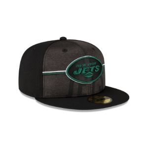 New York Jets 2023 Training Black 59FIFTY Fitted Hat sold by New Era