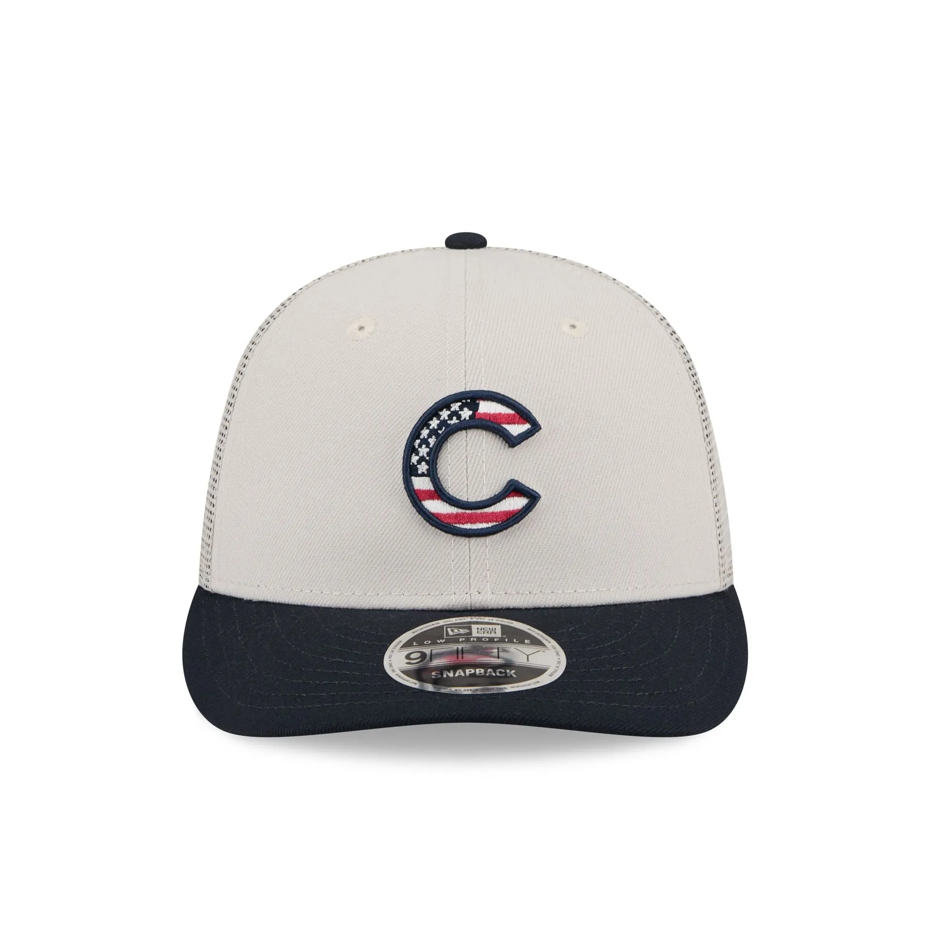 Chicago Cubs Independence Day 2024 Low Profile 9FIFTY Trucker Hat sold by New Era product image thumbnail 2