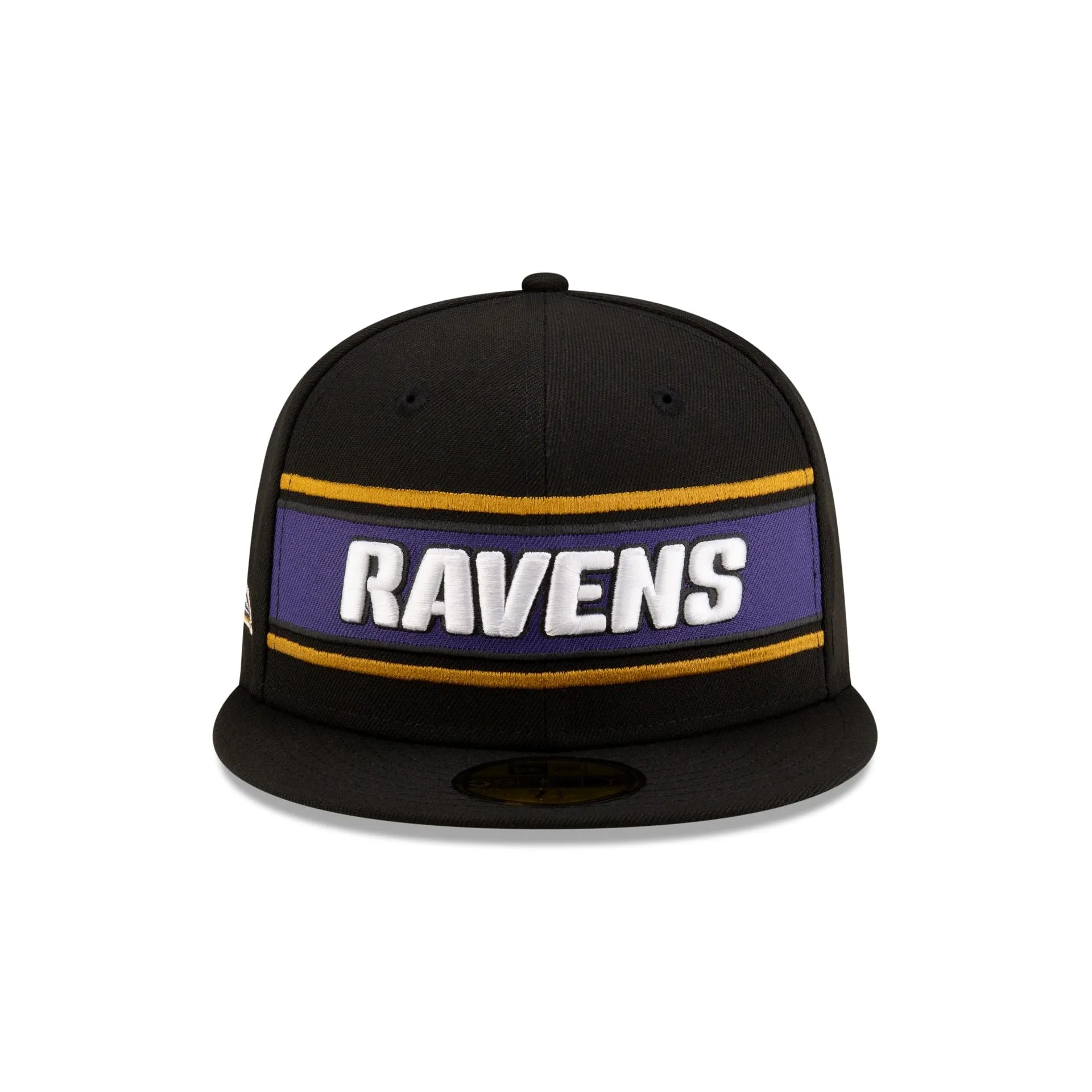 Baltimore Ravens 2024 Sideline Black 59FIFTY Fitted Hat sold by New Era product image thumbnail 2