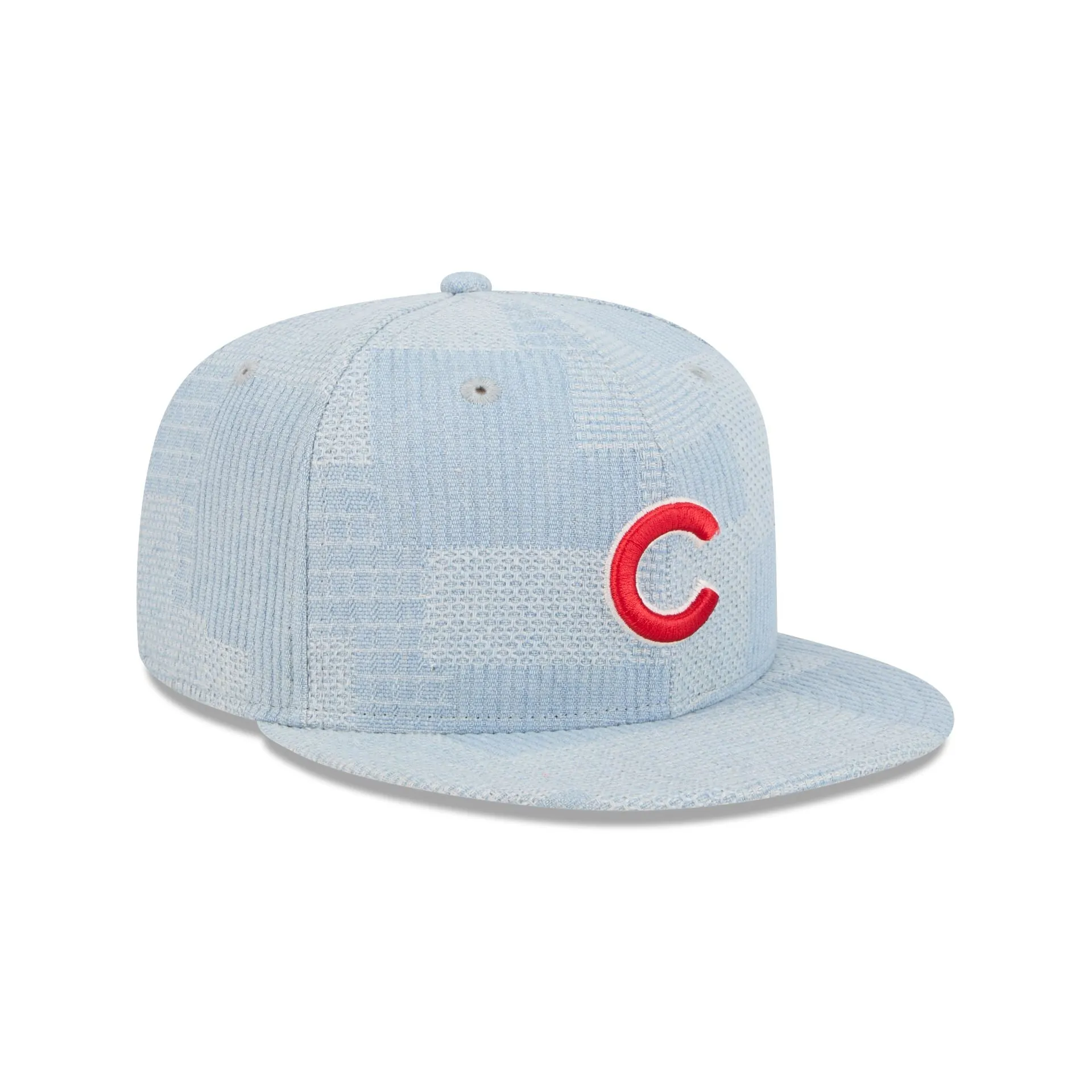 Chicago Cubs Denim Patchwork 9FIFTY Snapback Hat sold by New Era product image thumbnail 3