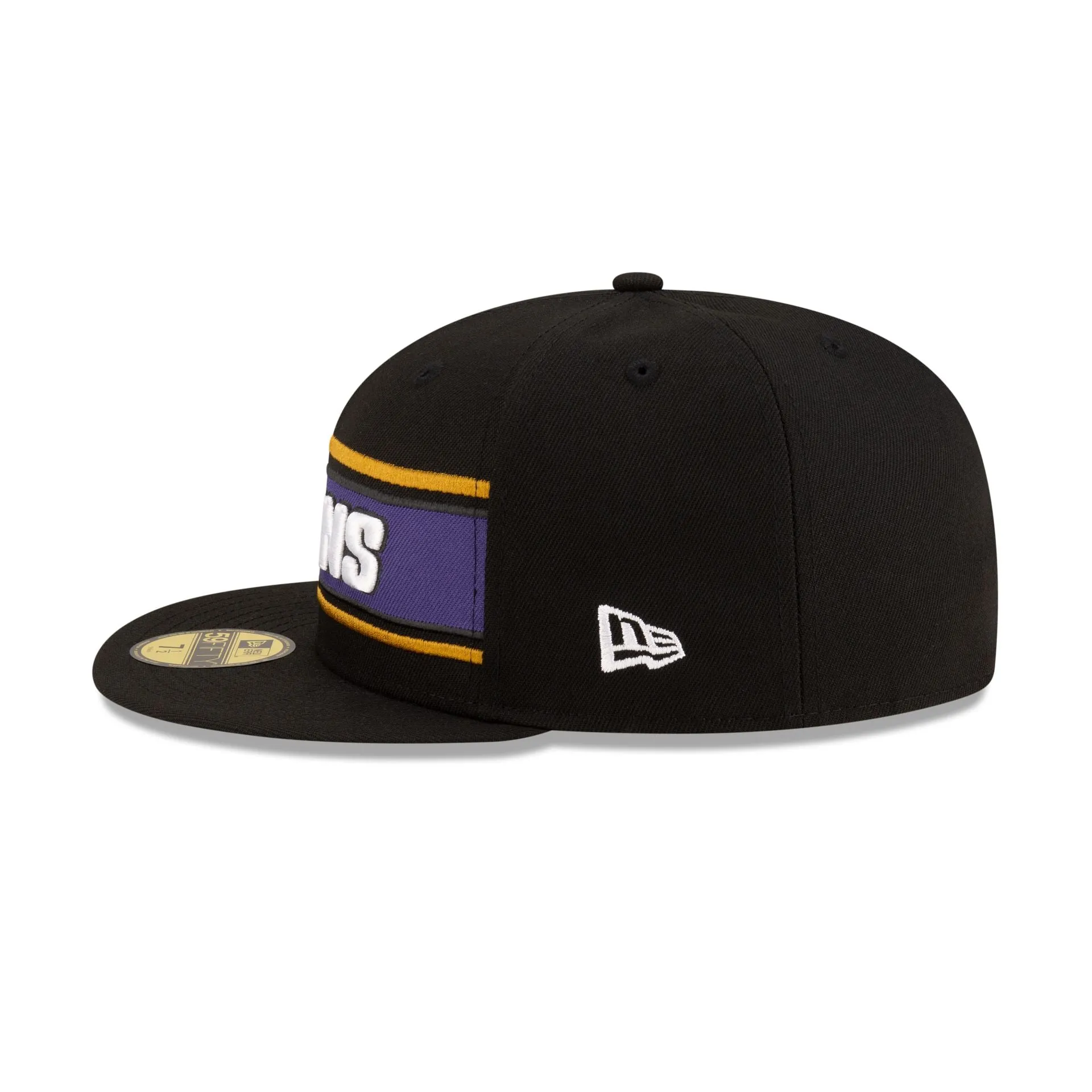 Baltimore Ravens 2024 Sideline Black 59FIFTY Fitted Hat sold by New Era product image thumbnail 5