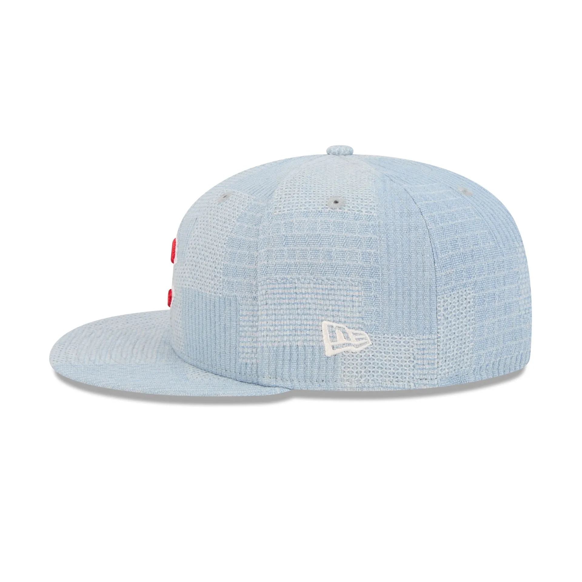 Chicago Cubs Denim Patchwork 9FIFTY Snapback Hat sold by New Era product image thumbnail 4