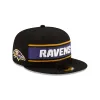 Baltimore Ravens 2024 Sideline Black 59FIFTY Fitted Hat sold by New Era