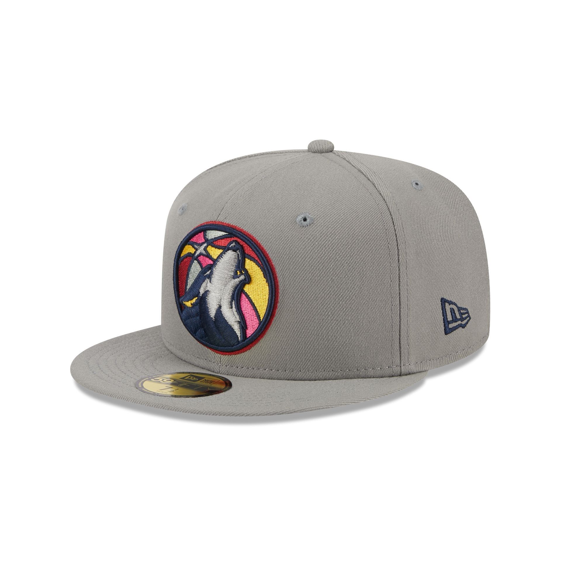 Minnesota Timberwolves Color Pack Gray 59FIFTY Fitted Hat sold by New Era product image thumbnail 3