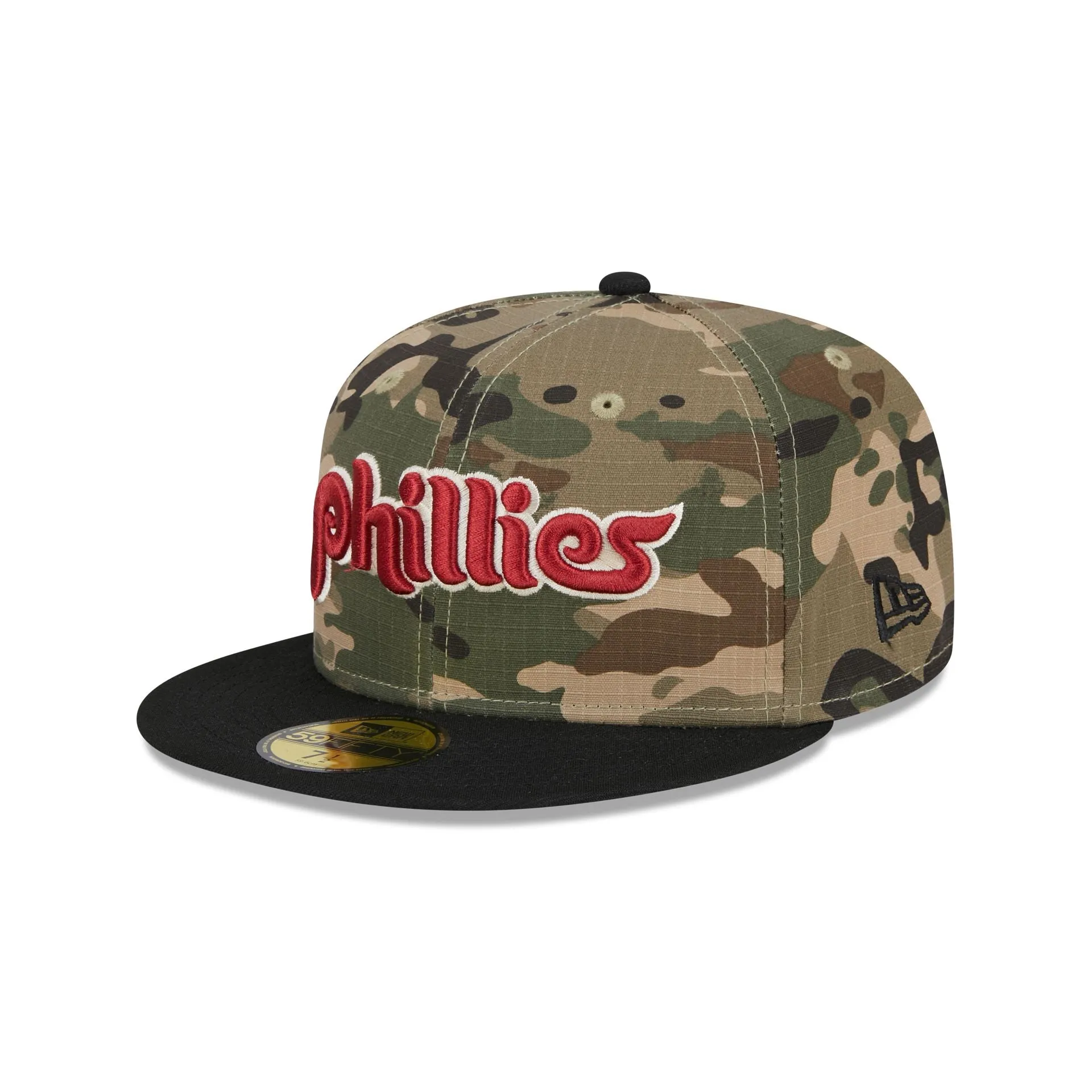 Philadelphia Phillies Camo Crown 59FIFTY Fitted Hat sold by New Era product image thumbnail 3