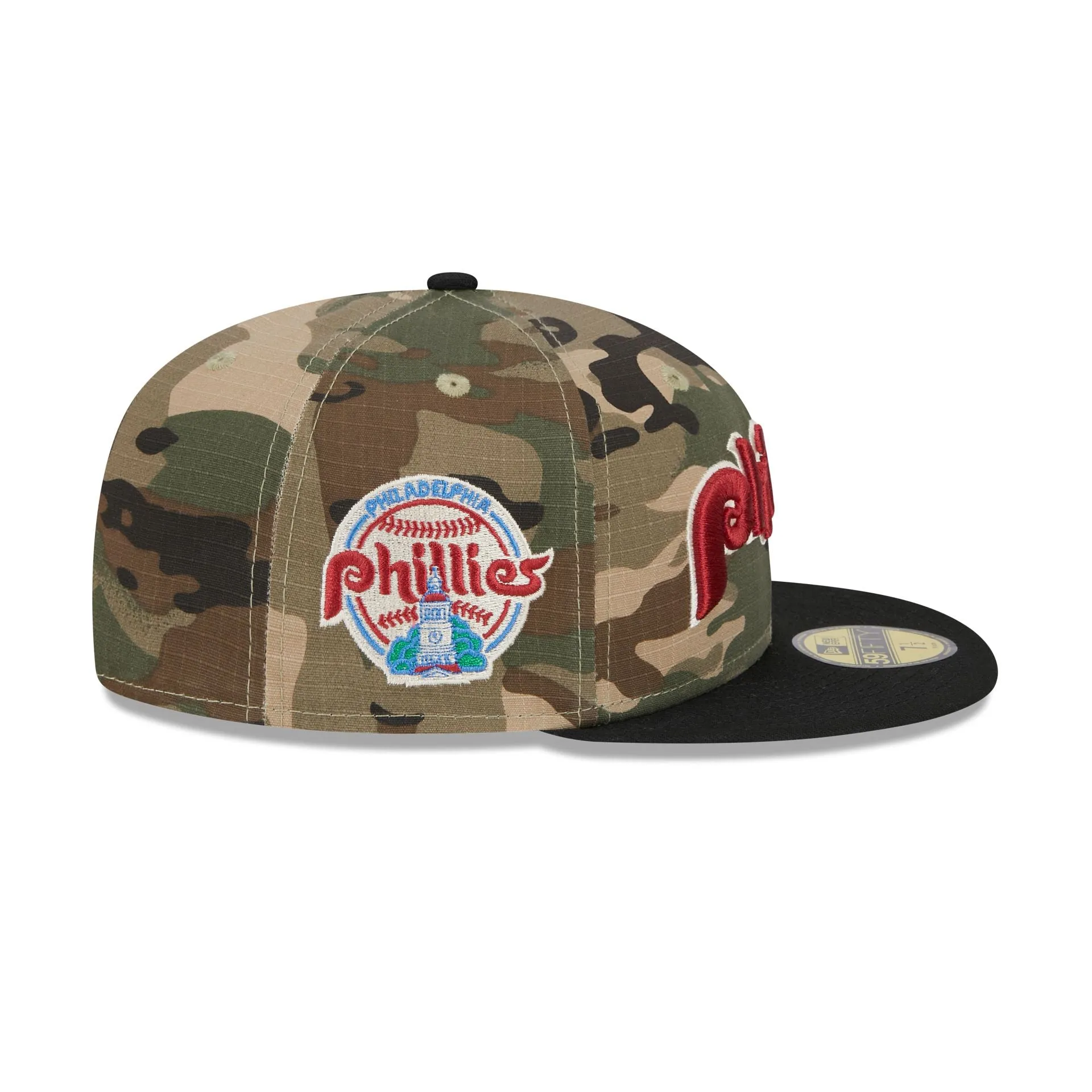 Philadelphia Phillies Camo Crown 59FIFTY Fitted Hat sold by New Era product image thumbnail 4