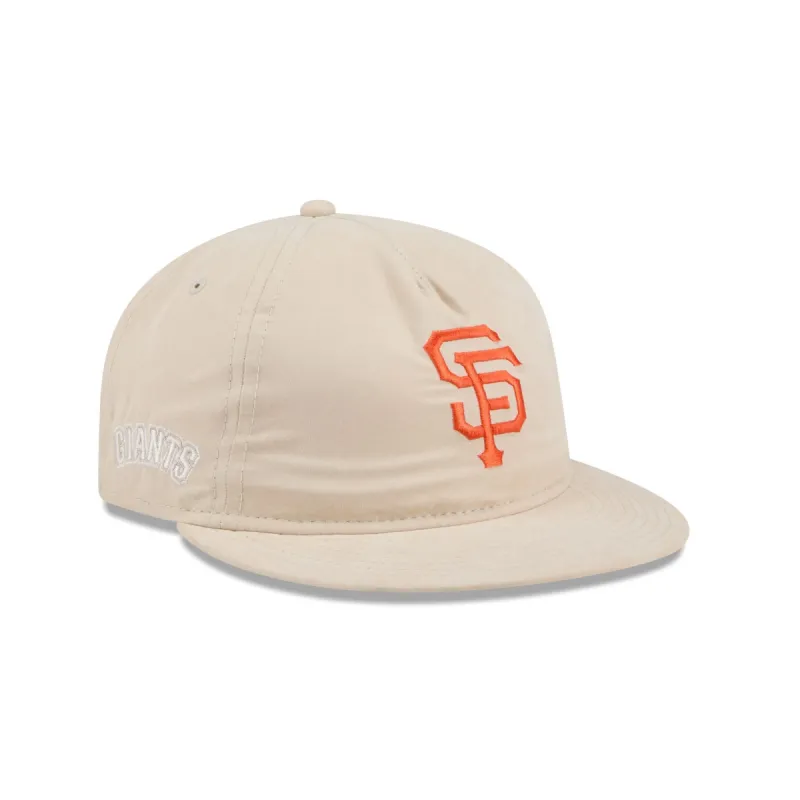 San Francisco Giants Brushed Nylon Retro Crown 9FIFTY Adjustable Hat sold by New Era