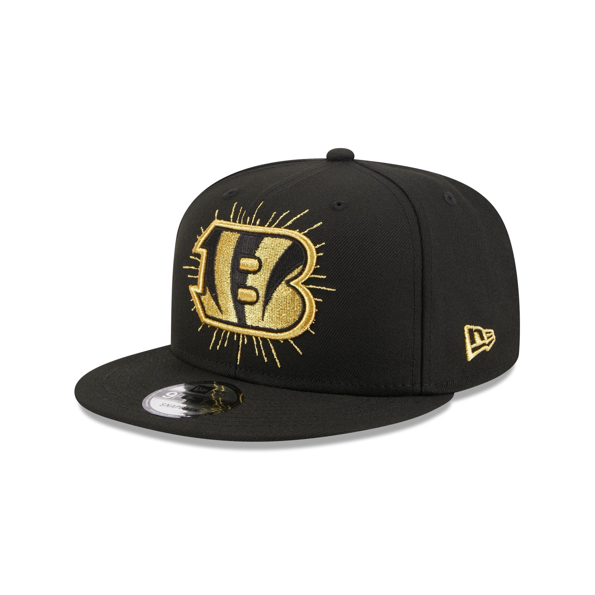 Cincinnati Bengals Metallic Logo 9FIFTY Snapback Hat sold by New Era