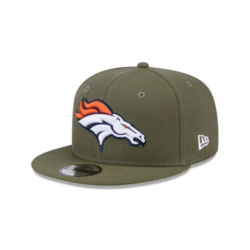 Denver Broncos Olive 9FIFTY Snapback Hat sold by New Era