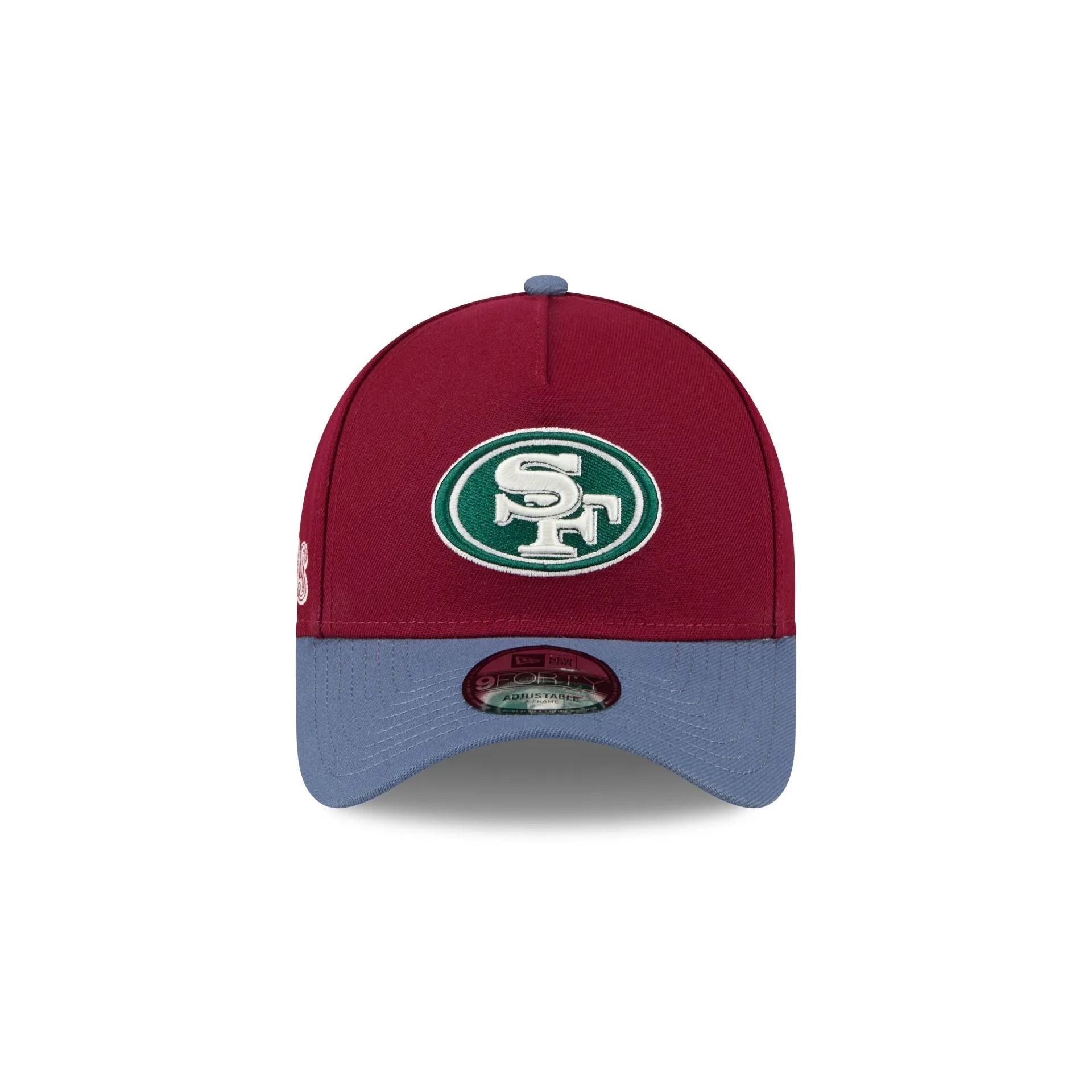 San Francisco 49ers Cherry 9FORTY A-Frame Snapback Hat sold by New Era product image thumbnail 2