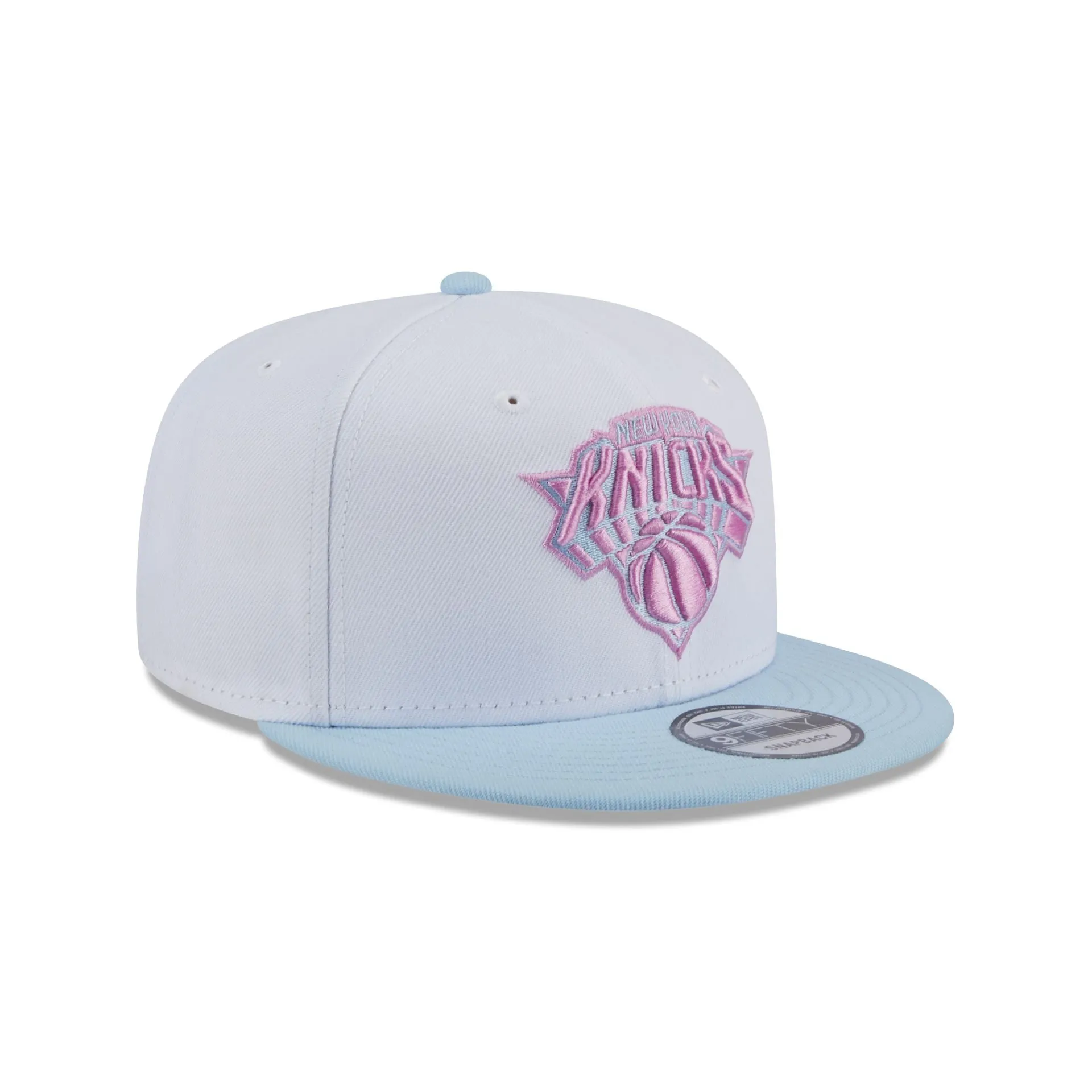 New York Knicks Color Pack White 9FIFTY Snapback Hat sold by New Era product image thumbnail 3