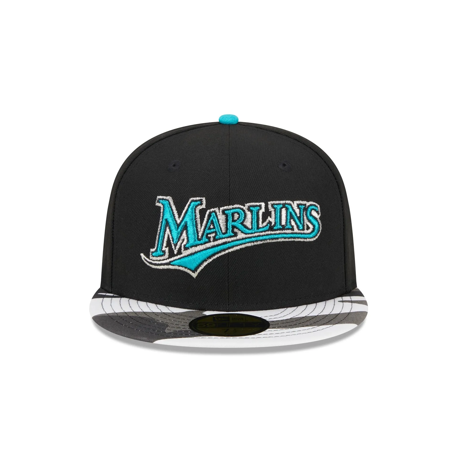 Miami Marlins Metallic Camo 59FIFTY Fitted Hat sold by New Era product image thumbnail 2